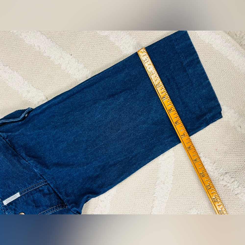 Dreams Vintage 1980’s Denim Jumpsuit | Size M | 100% Cotton - Picture 13 of 16